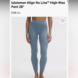 Lululemon align leggings
